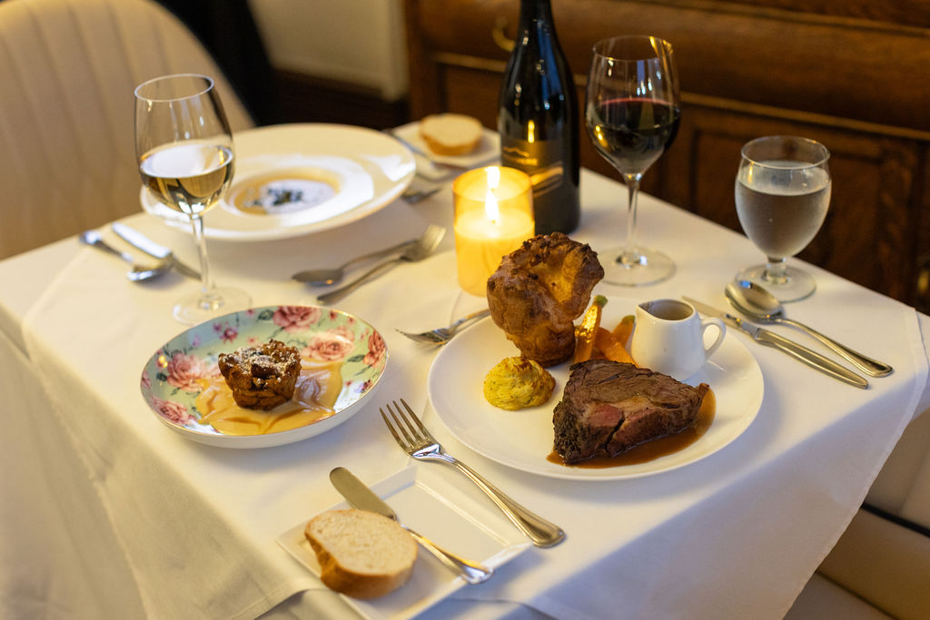 Sunday Roast dining setting